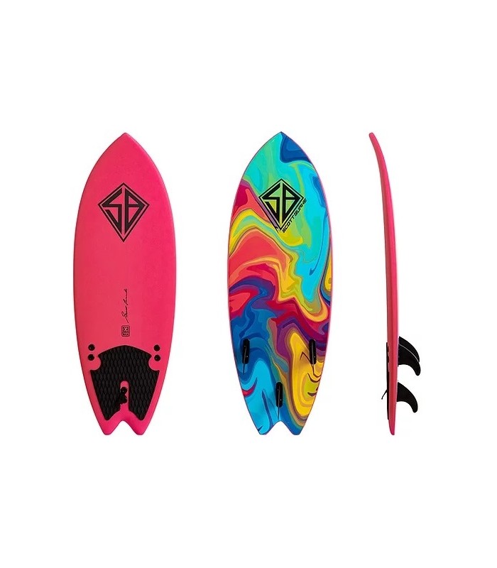 Surf Baja Fish 5'2'' Scott Burke - Tabla Soft Surf