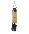 Leash Surf 7' Black & Clear Peppermint - Tabla Surf