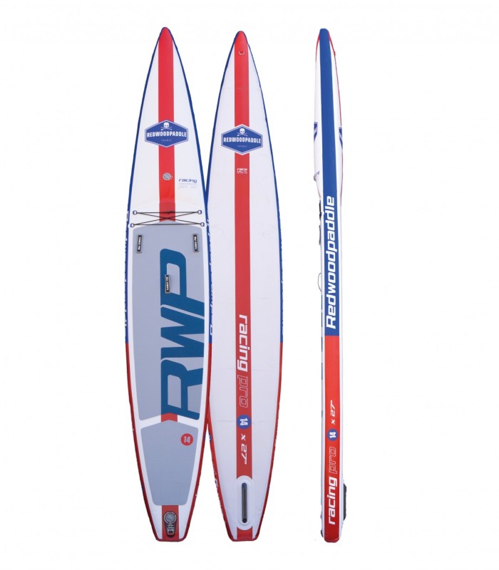 Tabla Stand Up Paddle Surf  Hinchable Funbox Pro V Race 14′ x 27'' Redwoodpaddle woven doble capa calavera skull