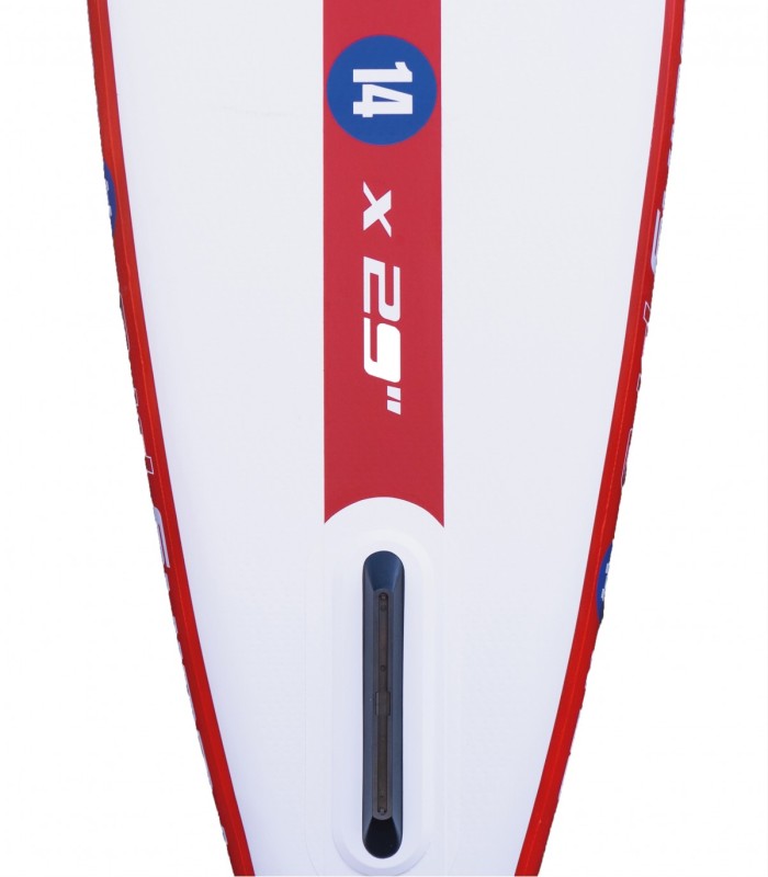 Tabla Stand Up Paddle Surf  Hinchable Funbox Pro V Race 14′ x 29'' Redwoodpaddle woven doble capa calavera skull