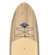 Tabla Sup rigida madera natural con elastico en la punta
