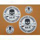 Stickers Pack Medium - Tabla Stand Up Paddle Surf Redwoodpaddle calavera skull