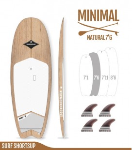 Minimal Natural Wood 7′6